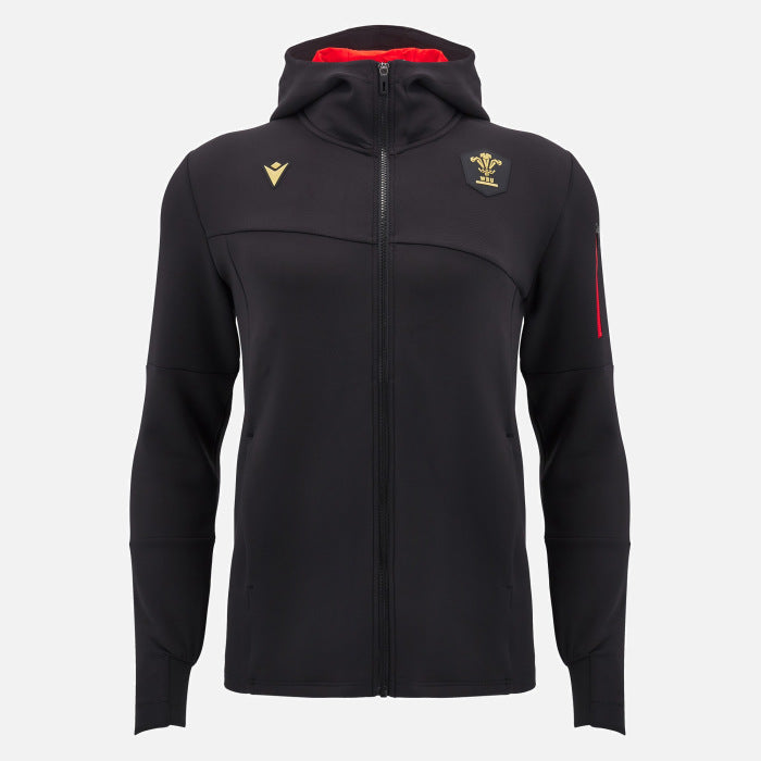 Sweat à Capuche Zippé Rugby Pays de Galles Homme