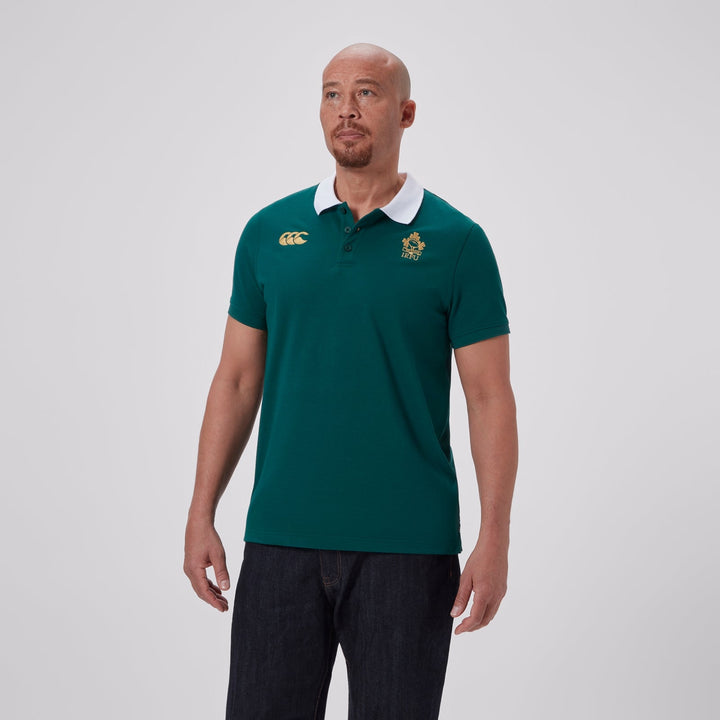 Canterbury Homme Rugby Irlande 150e Anniversaire Polo Vert