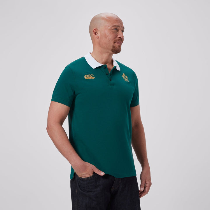 Canterbury Homme Rugby Irlande 150e Anniversaire Polo Vert