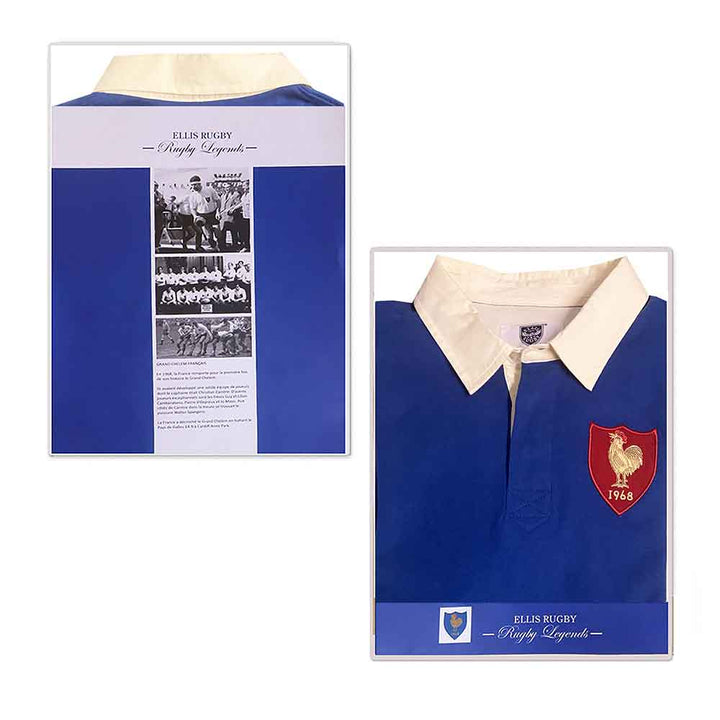 Maillot de Rugby France 1968