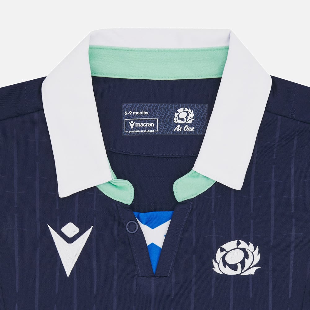 Maillot Réplique Domicile Écosse Rugby 2024/25 Bébé