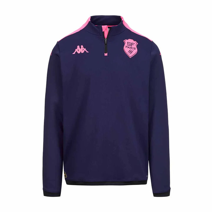 Sweatshirt Stade Français Paris Ablas Pro 8 Homme 24/25 Bleu