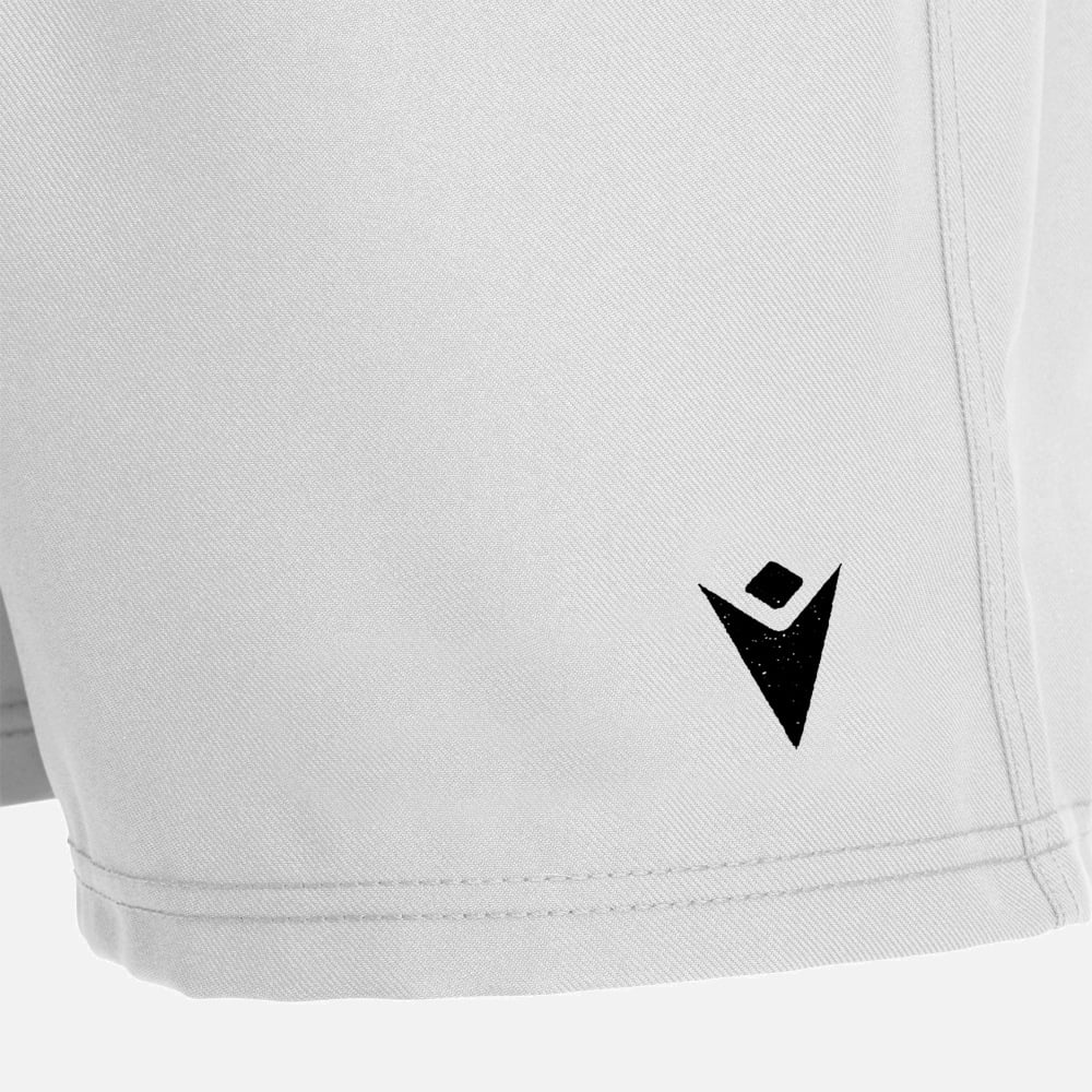 Short Rugby Macron Howlite Blanc