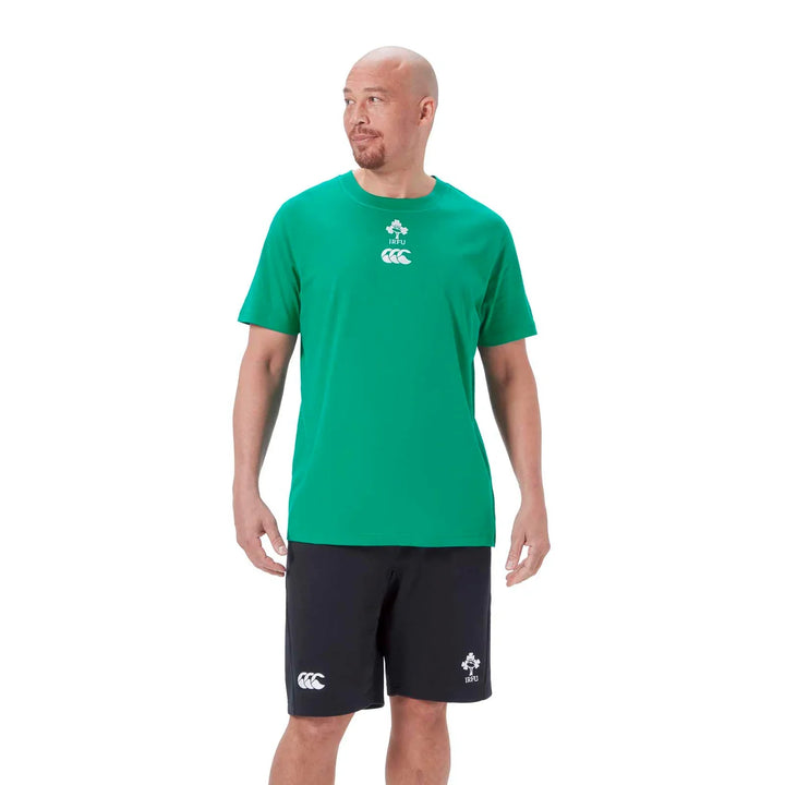 T-shirt en Coton Équipe Irlande Rugby 2024/25 Homme Canterbury