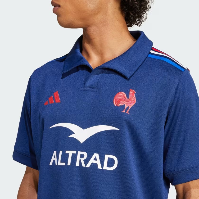 Maillot Rugby France Domicile Homme 24/25 Adidas