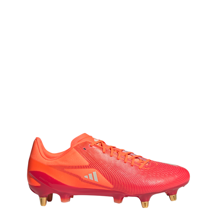 Adizero RS15 Pro SG Chaussures de Rugby Lucid Red