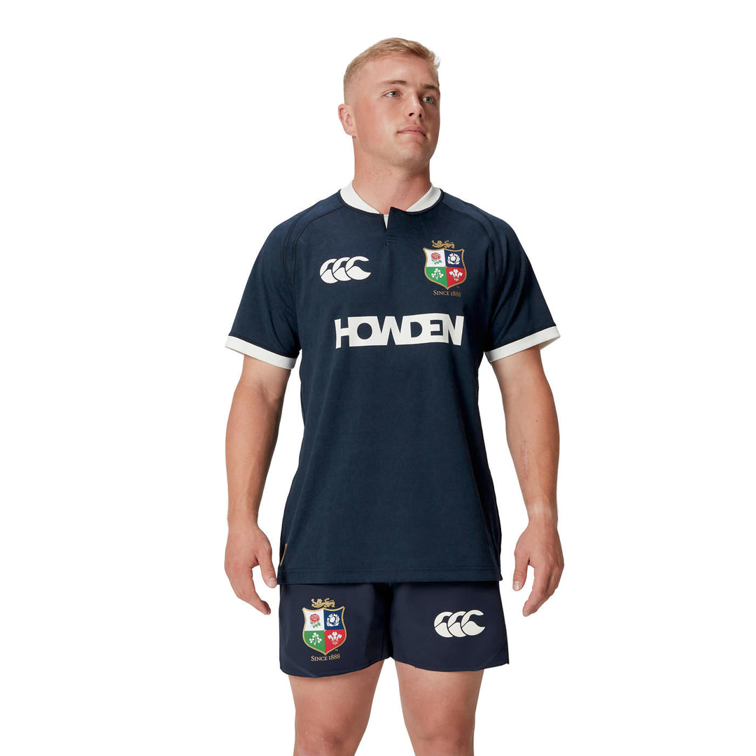 Maillot d’entraînement Canterbury Les Lions Britanniques et Irlandais AU 2025 Bleu Saphir Foncé