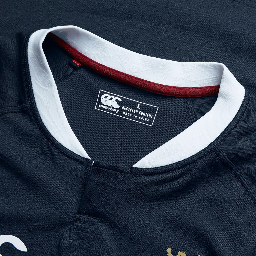 Maillot d’entraînement Canterbury Les Lions Britanniques et Irlandais AU 2025 Bleu Saphir Foncé