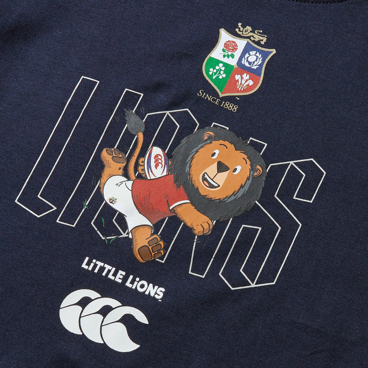 Canterbury British & Irish Little Lions T-shirt Bébé Bleu Foncé