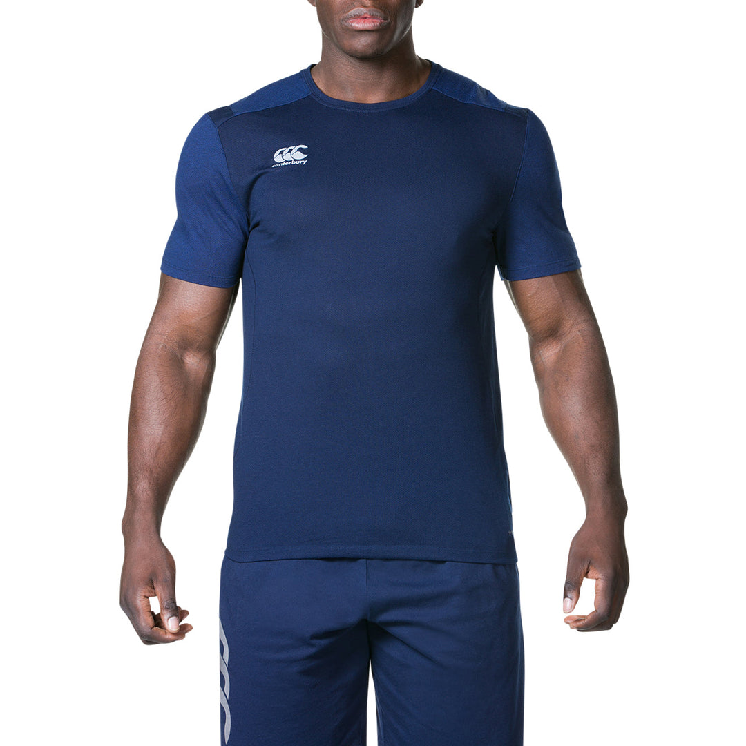 T-shirt de Sport Pro Dry Bleu Marine