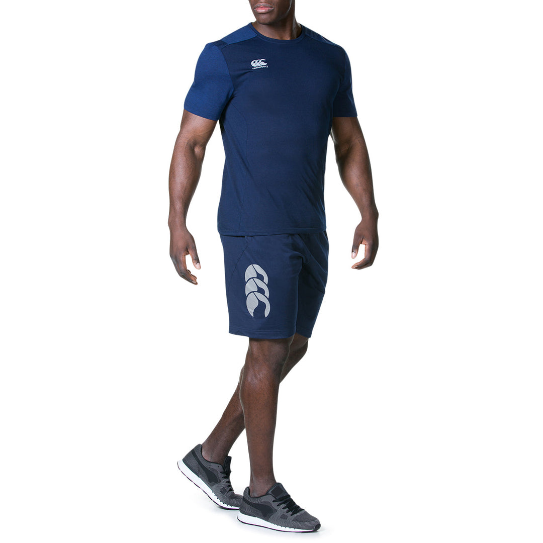 T-shirt de Sport Pro Dry Bleu Marine