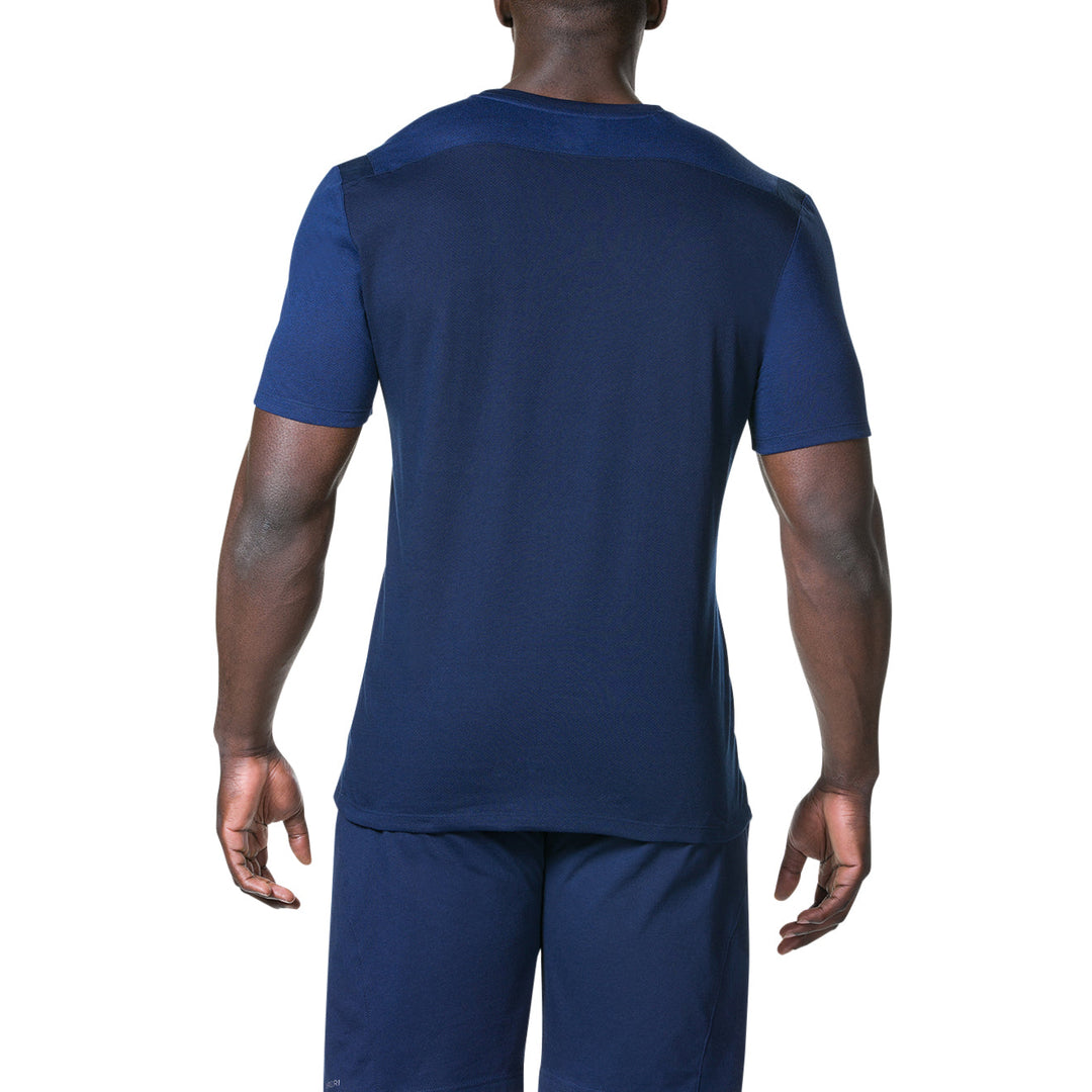 T-shirt de Sport Pro Dry Bleu Marine