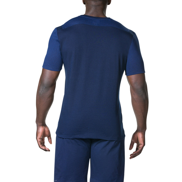 T-shirt de Sport Pro Dry Bleu Marine